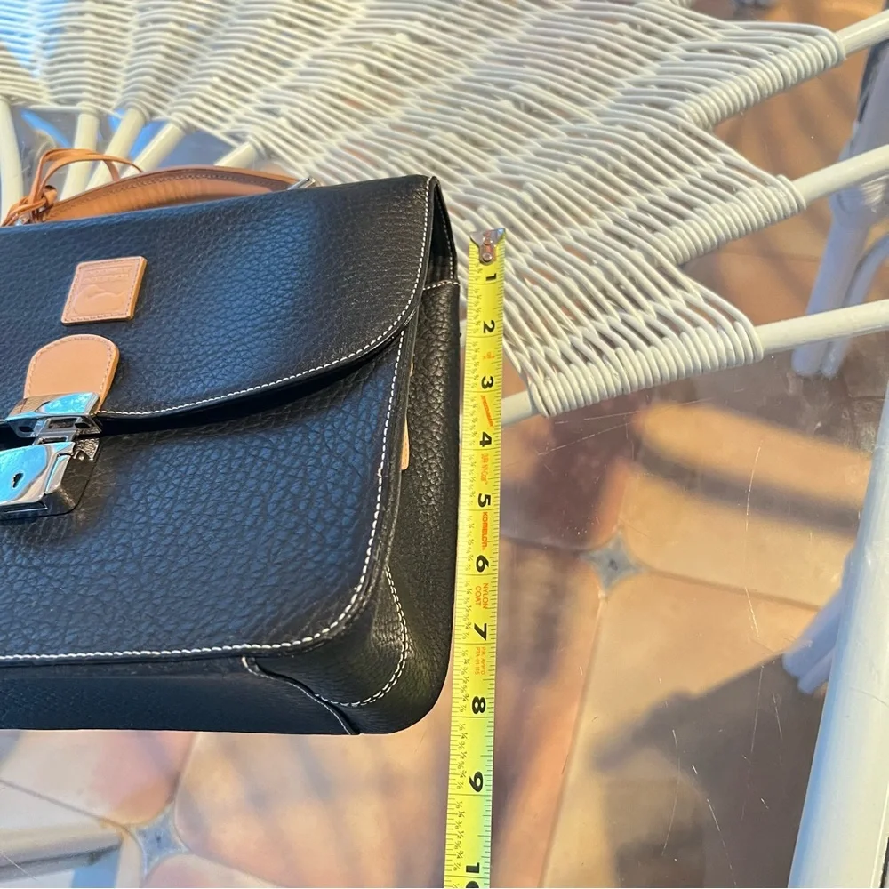 DOONEY AND BOURKE Black and Tan Leather Women's Bag NWOT! - Picture 6 of 8